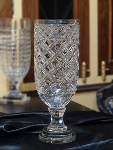 Vase à fleurs en cristal - Product Image 2