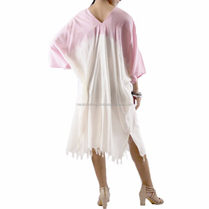 Robe 54 pour femmes, vêtement d'été de style bohème, caftan, avec imprimé - Product Image 2