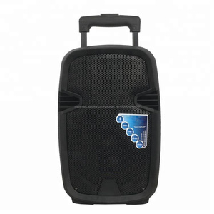 10 pulgadas trolley altavoz, subwoofer bluetooth powered <span class=keywords><strong>dj</strong></span> altavoz, gran potencia portátil recargable altavoz carro - Product Image 1