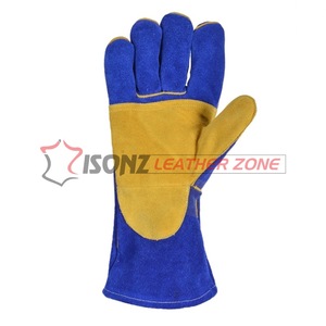 Guantes de Soldadura de Cuero Vacuno para Soldadura TIG, Guantes de Soldadura de Argón, Guantes de Cuero Vacuno ISONZ Leather Zone - Product Image 3