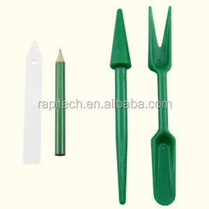 Étiquette de plante en plastique, 10 pièces, outil d'semis, large et Dibber - Product Image 1