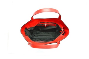 Sac à main de luxe en cuir véritable pour femmes avec fermeture à glissière ALD 0118 - Product Image 3