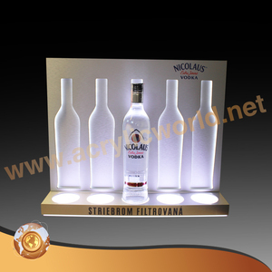 จอแสดงผลอะคริลิค LED สำหรับขวดไวน์ - โฆษณาสีสันตามสั่งที่เป็นมิตรกับสิ่งแวดล้อม - Product Image 6