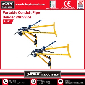 Dobladora de tubos de PVC y aluminio con autobloqueo portátil, tornillo de banco hidráulico Manual DE LA India para doblar conductos, nueva condición - Product Image 4