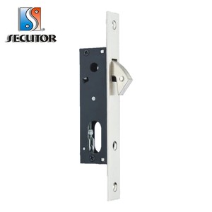 Serrure de porte coulissante de cylindre ovale de stile étroit/serrure de porte italienne - Product Image 2