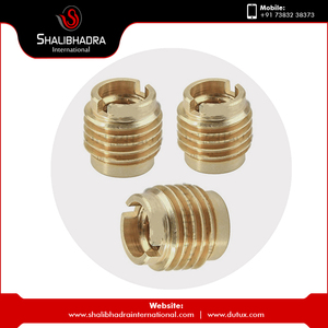 Brass <b>Insert</b> <b>Nuts</b> Brass <b>Wood</b> <b>Insert</b> <b>Nut</b> Bulk Exports From Indian Manufacture - Product Image 4