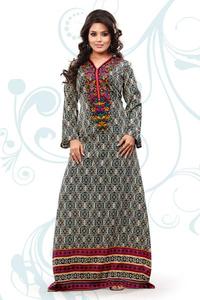 PRINTED CRAPE <b>KAFTAN</b> CAFTAN - Product Image 6