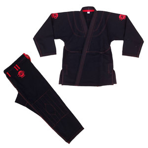 Parches bordados personalizados al por mayor para BJJ Jujitsu, ropa de entrenamiento de artes marciales, uniformes y ropa de Jiu-Jitsu - Product Image 4