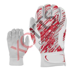 2026 gants de frappeur de baseball souples personnalisés conception de Logo doigt complet Sports de plein air respirant en cuir de chèvre souple anti-dérapant - Product Image 1