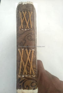 Diario de viaje de estilo Vintage de tamaño B5 personalizado hecho a mano, cubierta de cuero recargable, diseño grabado, regalo escolar, escritura, grupo de ADN 120 - Product Image 2