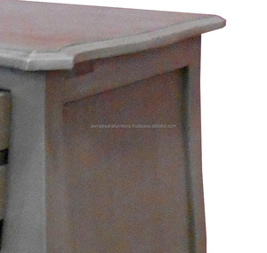 Mueble de caoba de madera Shabby Chic francés, mueble para sala de estar - Product Image 4