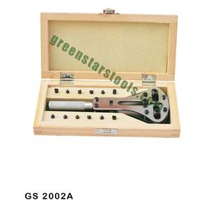 Abridor de caja de reloj Jumbo Tipo Jaxa en caja de madera GS 2002A Herramientas de joyería - Product Image 1