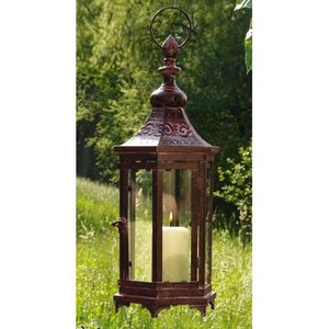 Bronze Metal Moroccan-style Hanging <b>Candle</b> <b>Lantern</b> Decorative Vintage <b>Lantern</b> for indoor and <b>outdoor</b> decoration Customizable - Product Image 2