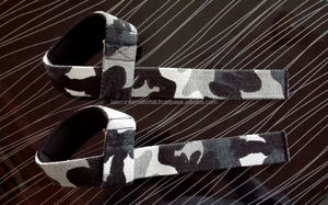 Correas de elevación de algodón resistente de calidad superior Gimnasio Levantamiento de pesas Accesorios para equipos de fitness - Product Image 3