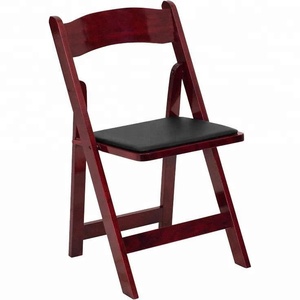 Mahogany Padded Wedding Chair - Product Image 2