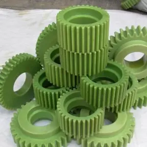 customized plastic gears for hobby made by nylon POM or polyurethane best abrasive resistance