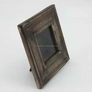 Wooden Desk Photo Frame With Wood Polish Burnish Finishing Premium Quality Square Shape For Home Decoration Wholesale Price