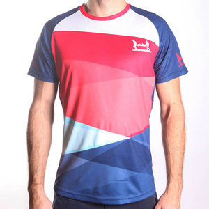 T-shirt pour homme en tissu Oxford léger, respirant, à séchage rapide, grande taille, sur mesure, vente en gros - Product Image 1