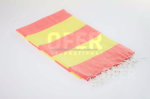 Serviettes de plage Hamam turc Double antiparasitaire, vente en gros, bain hamam, séchage polyvalent, super doux - Product Image 5