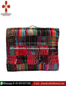 Venta al por mayor decorativo de Bohemia Patchwork cojín de piso - Product Image 3