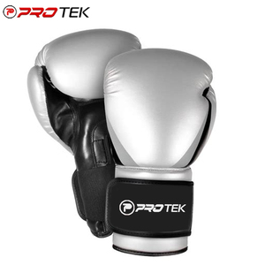 Guantes de cuero PU Premium cómodos y personalizados, equipo de entrenamiento de alta calidad para artes marciales y boxeo - Product Image 1