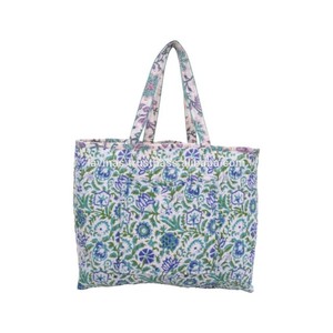 Bolso bandolera de diseño hecho a mano para mujer, bolso de playa de tela de algodón con decoración bordada, cierre abierto, forro de lona - Product Image 1