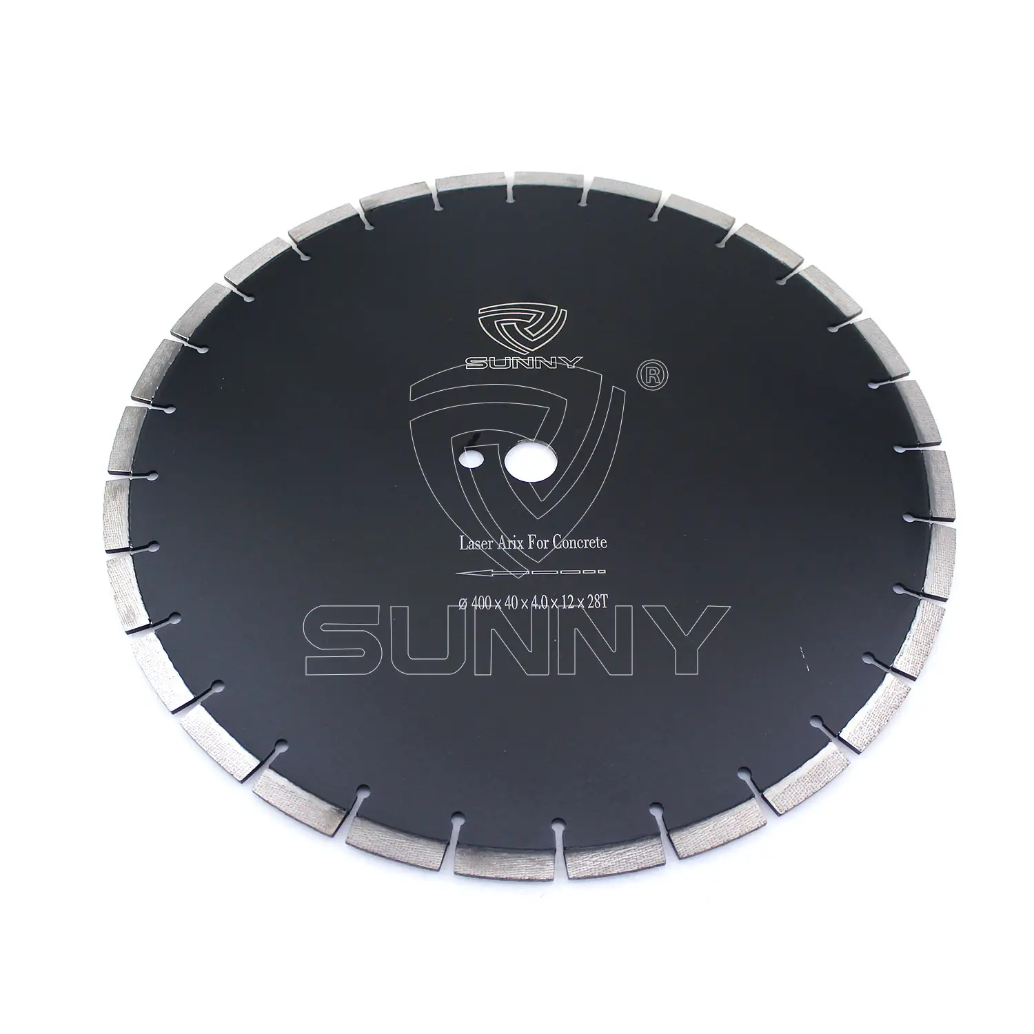 400mm Laser Welded Arix Segment Concrete Diamond Cutting Blade