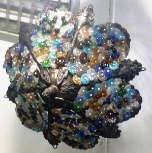 Lámpara de Araña de Cristal de Murano con Diseño de Racimo de Uvas al Mejor Precio - Product Image 3