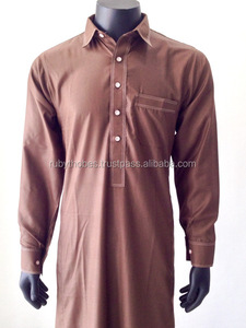 Taglie libere islamiche da <span class=keywords><strong>uomo</strong></span> in viscosa <span class=keywords><strong>abbigliamento</strong></span> <span class=keywords><strong>etnico</strong></span> per adulti e bambini XS a XXL tradizionale musulmano Thawb - Product Image 3