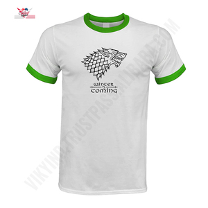 Comfortable Custom Made Plus Size Street Wear Heavy Cotton Fabric Heat Transfer Women <b>T</b> <b>Shirts</b> by Viky Industries - Product Image 2