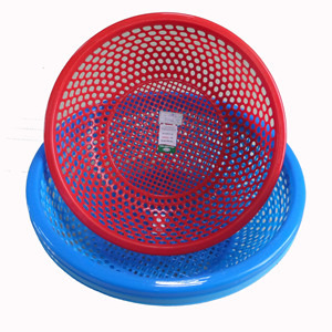 ตะกร้าพลาสติกสีสันสดใสในครัวเรือนเวียดนามคุณภาพสูงขายดี - Product Image 1