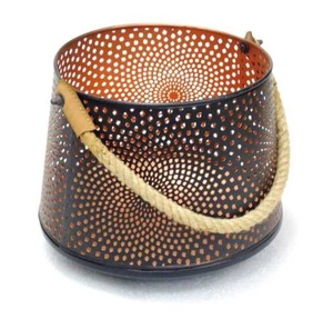 New Design Filigree <b>Hurricane</b> Hanging <b>Lantern</b> Candle Holder Home and Outdoor Decorative Iron Candleholder - Product Image 1