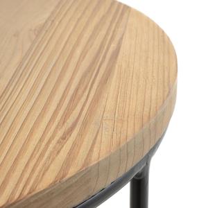 โต๊ะข้างทำจากไม้คุณภาพระดับพรีเมี่ยมสำหรับห้องนั่งเล่นห้องนอนบ้านโต๊ะกาแฟเฟอร์นิเจอร์อพาร์ทเม้น - Product Image 3