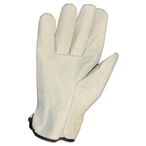 ถุงมือนิรภัยหนังวัวประสิทธิภาพสูงป้องกันการเกิดไฟฟ้าสถิตป้องกันมืออุตสาหกรรมถุงมือยางสำหรับงานหนัก - Product Image 1