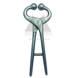 Pince à nez de taureau vétérinaire en acier inoxydable durable, équipement de manipulation du bétail, 33 cm, personnalisable pour l'utilisation porcine - Product Image 5