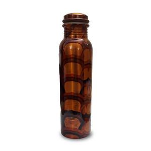 Botella de agua de cobre puro impresa, termo aislado hecho a mano, a prueba de fugas, para Bar, accesorios, 28 OZ - Product Image 1