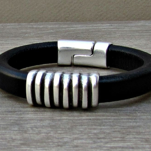 <b>Leather</b> <b>Bracelet</b> Men's <b>Leather</b> <b>Bracelet</b> <b>Leather</b> Mens <b>Bracelet</b> - Product Image 1