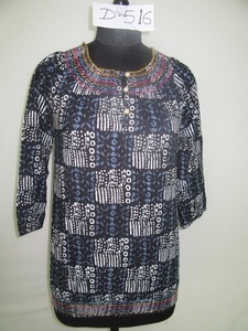 เสื้อเบลาส์คอจีนแบบลำลองของผู้หญิงชุดเดรสแขนสั้นไม่มีสายคาดเอวธรรมชาติชุดฤดูร้อน - Product Image 4