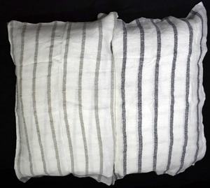 Versatili <span class=keywords><strong>federe</strong></span> in tessuto <span class=keywords><strong>a</strong></span> <span class=keywords><strong>righe</strong></span> di lino e custodie per cuscini per Hotel <span class=keywords><strong>a</strong></span> casa o ospedale accessori decorativi natalizi - Product Image 3