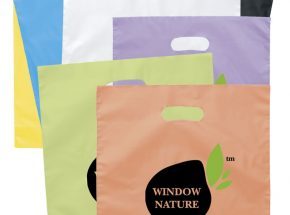 Bolsa de plástico con agujero colgante, embalaje de compras, bolsas de regalo de plástico con asas, bolsa de embalaje de plástico con cierre de cremallera - Product Image 2