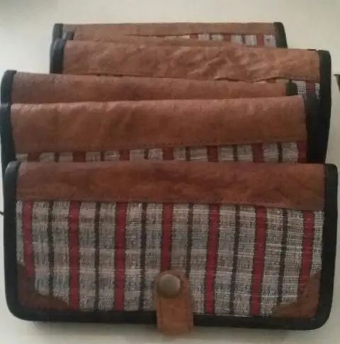 Stripe Hemp Handmade Purses