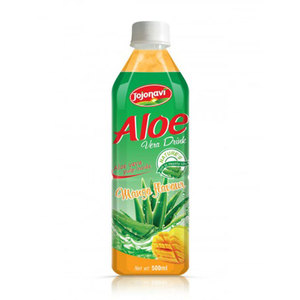 Bebida de jugo de aloe vera con sabor a uva, 500ml, bebida JOJONAVI - Product Image 3