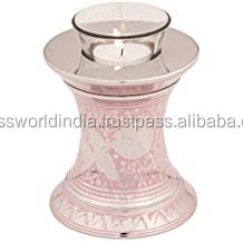 Vela de cremación roja, urnas de Brassworld, India - Product Image 6