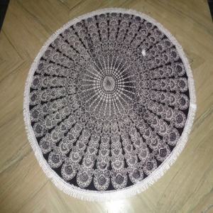 Wholesale Cotton Printed Beach Roundies Tapestry from India round Printed Tapestry in Knitted Technics - Product Image 6