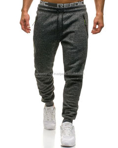 Pantalones de jogging cónicos para hombre, Joggers ajustados con bolsillos y cremallera oem - Product Image 2