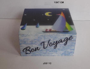 Caja de madera impresa con diseño de paisaje nocturno Bone Voyage de alta calidad disponible en todos los tamaños, organizador de joyero, regalo para niñas y mujeres - Product Image 2