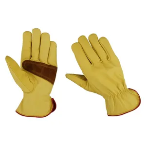 Ihracat satış için boyutu sıcak satış kaynak eldivenleri koruyucu güvenlik deri ısıya dayanıklı kaynak eldivenleri özelleştirmek