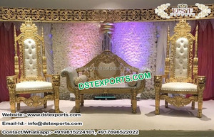 Sofá de Cuero de Respaldo Alto para Bodas, Sofá de Diseño para Bodas, Conjunto de Sofás para Salón de Bodas, Decoración para Eventos en Massachusetts - Product Image 4