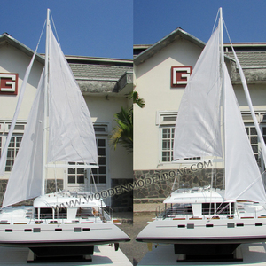 เรือคาตามารันไม้ รุ่น LAGON 560_ งานฝีมือไม้ - Product Image 1