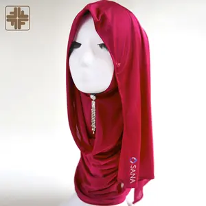 Bufandas duraderas y versátiles, pañuelo musulmán para la cabeza, hijab para ropa activa